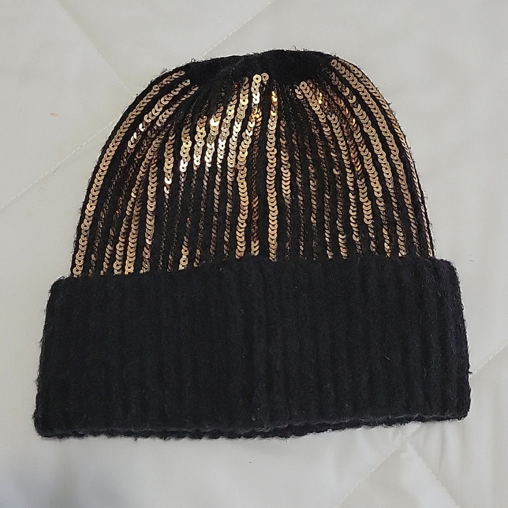 Zara Rhinestone Knitted Hat